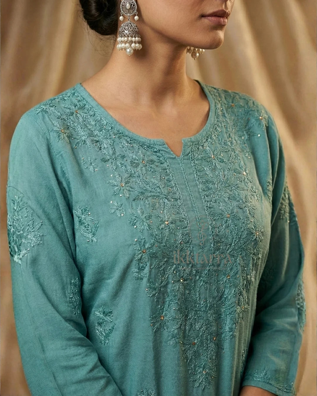 WATER LILY KURTA