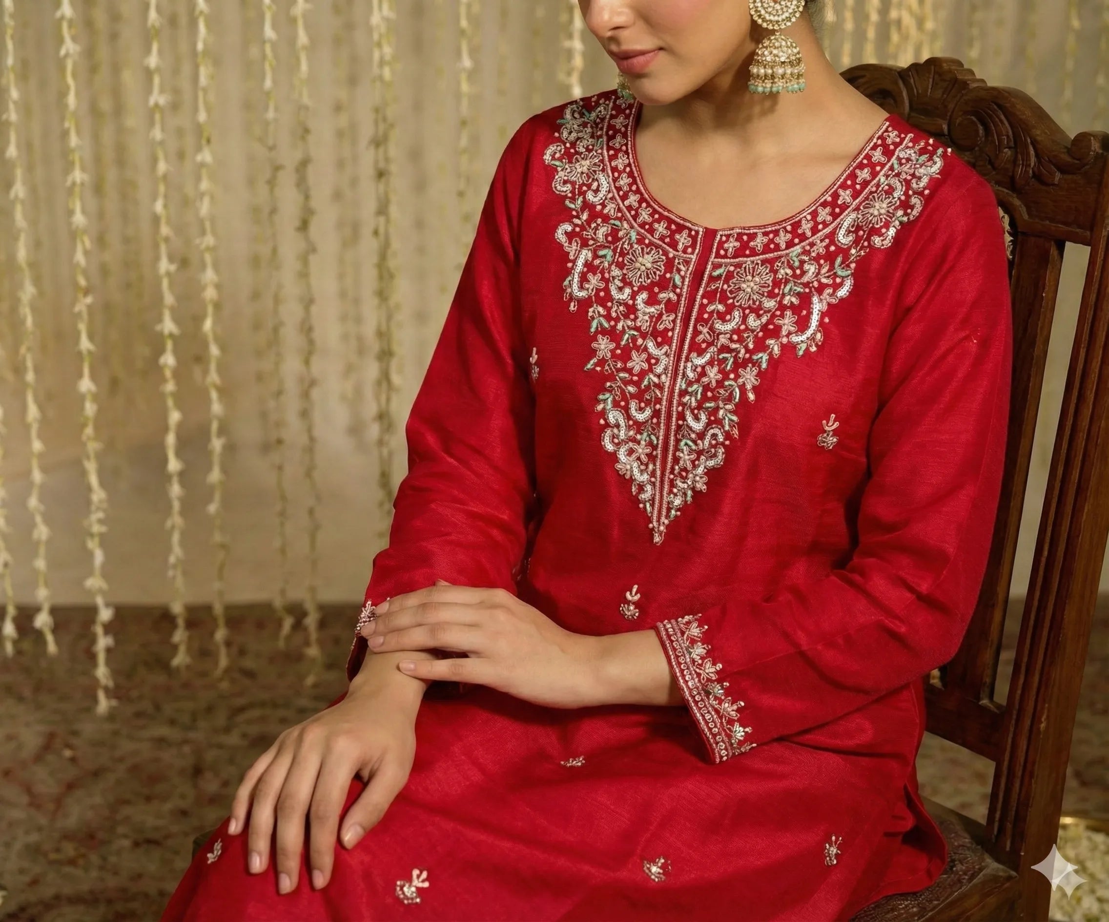 FIERY RED 3PC SET (K+B+D)