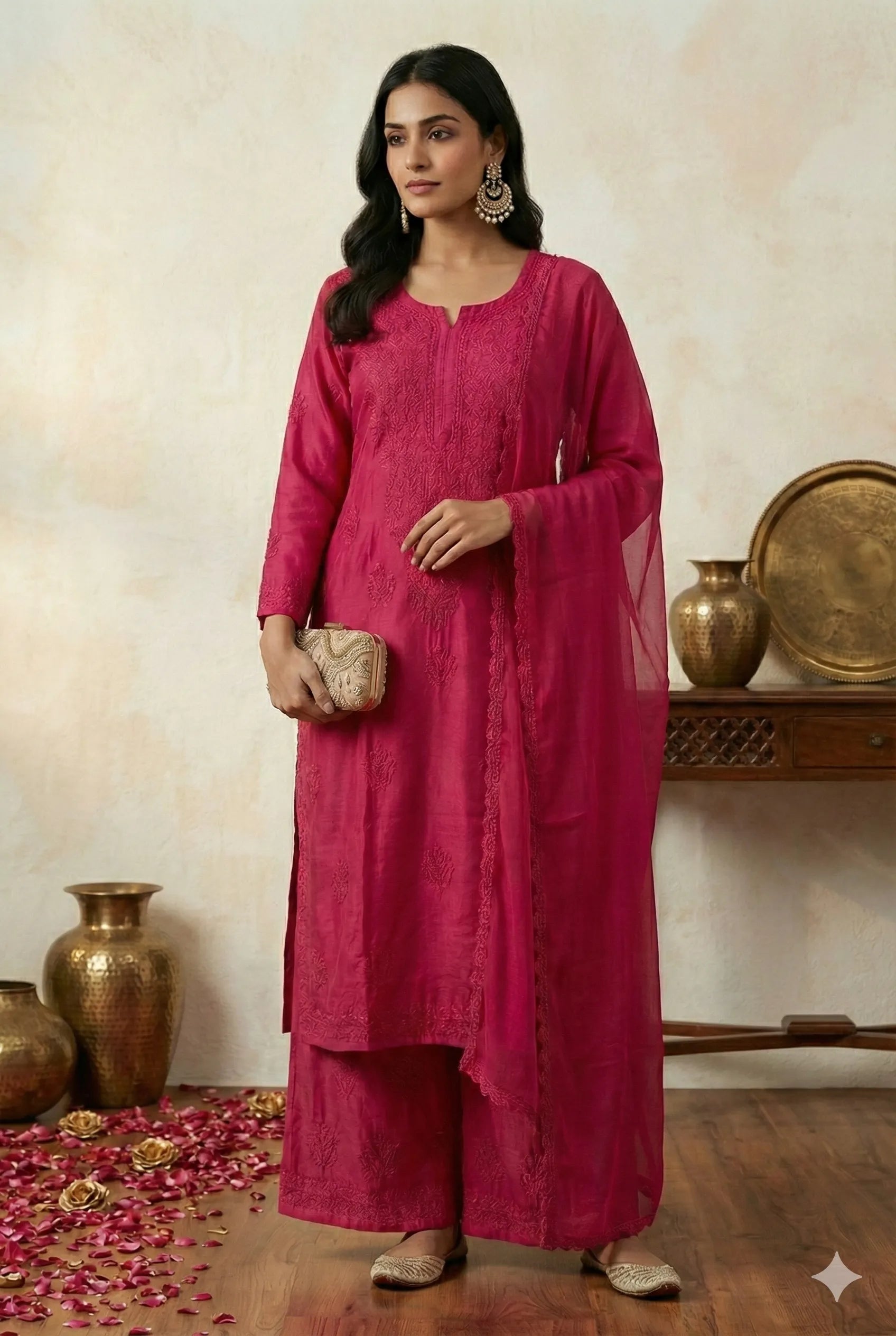 ROSE PINK 3PC SET (K+B+D)