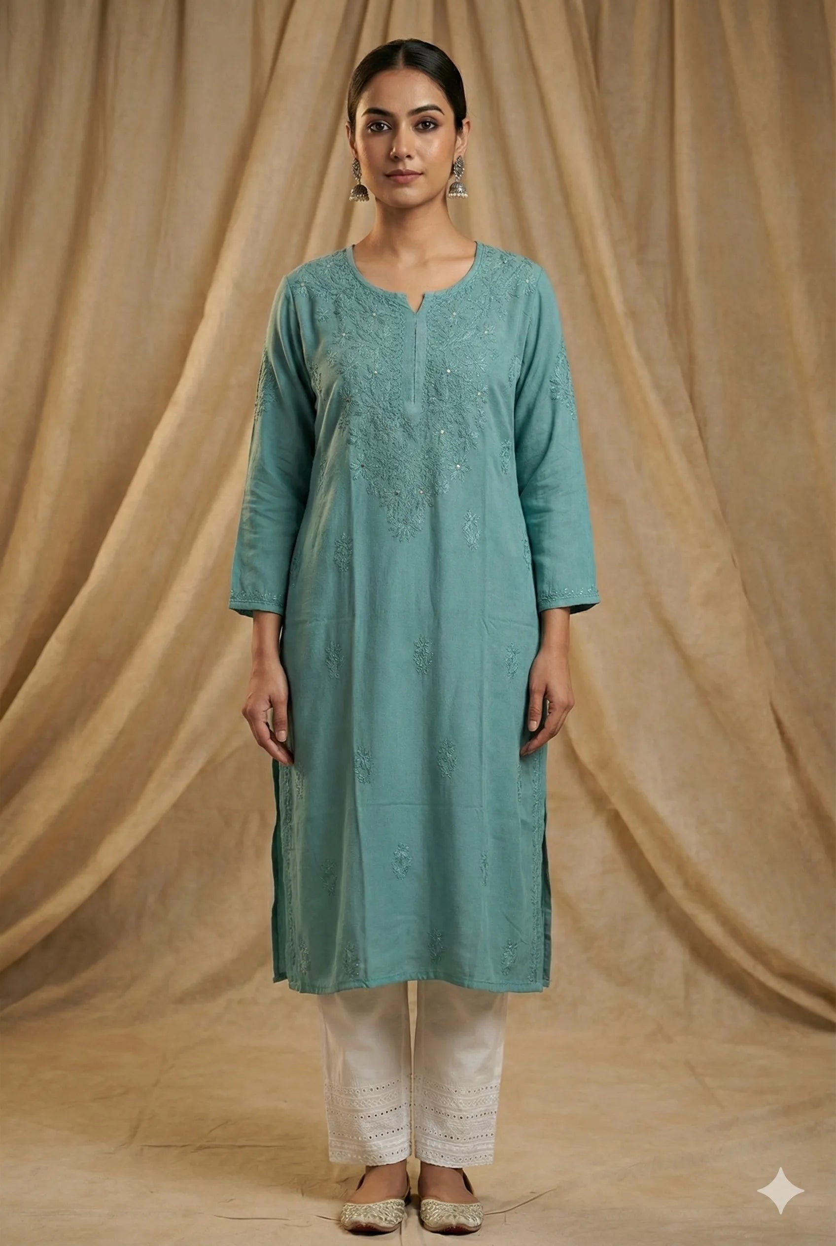 WATER LILY KURTA