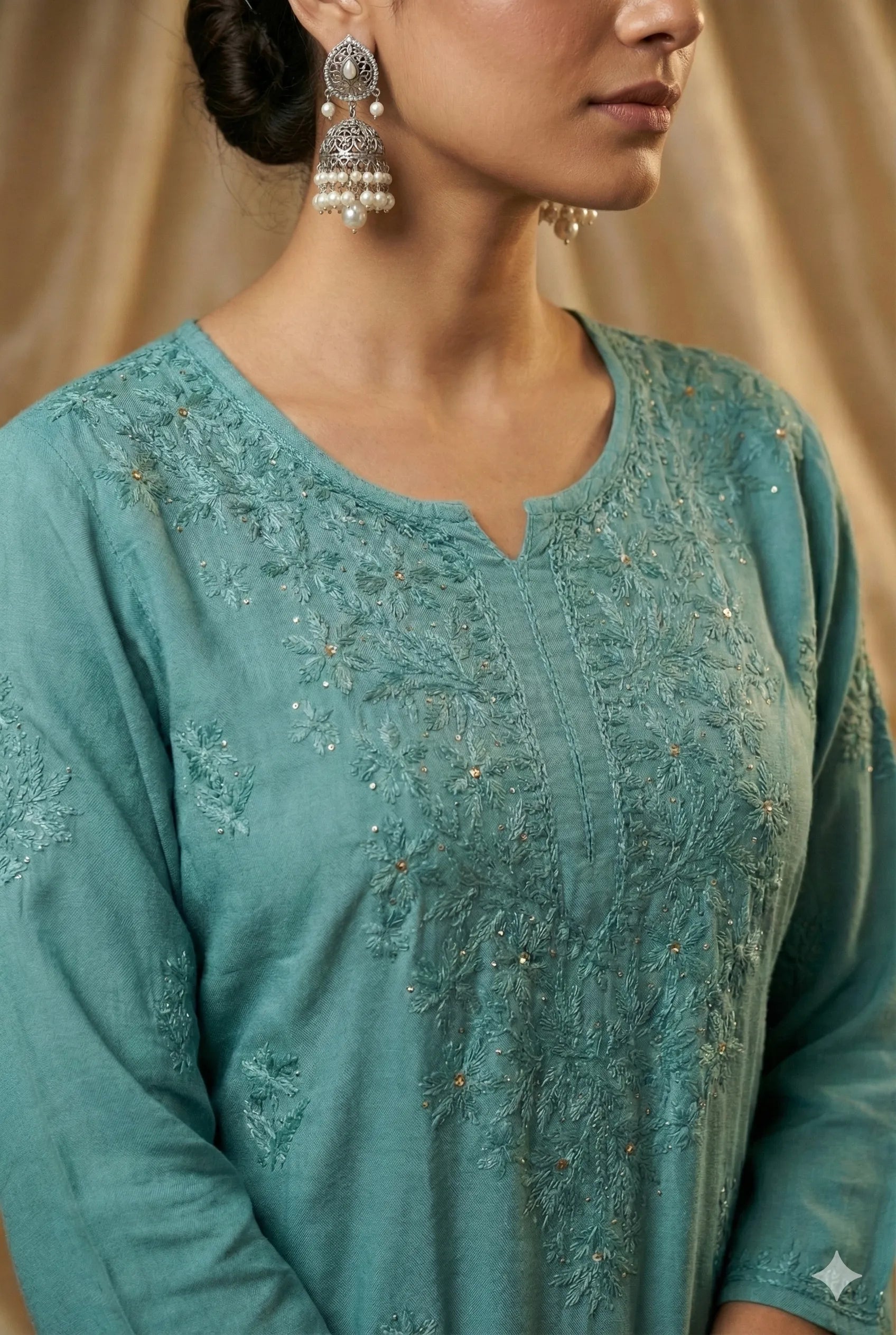 WATER LILY KURTA