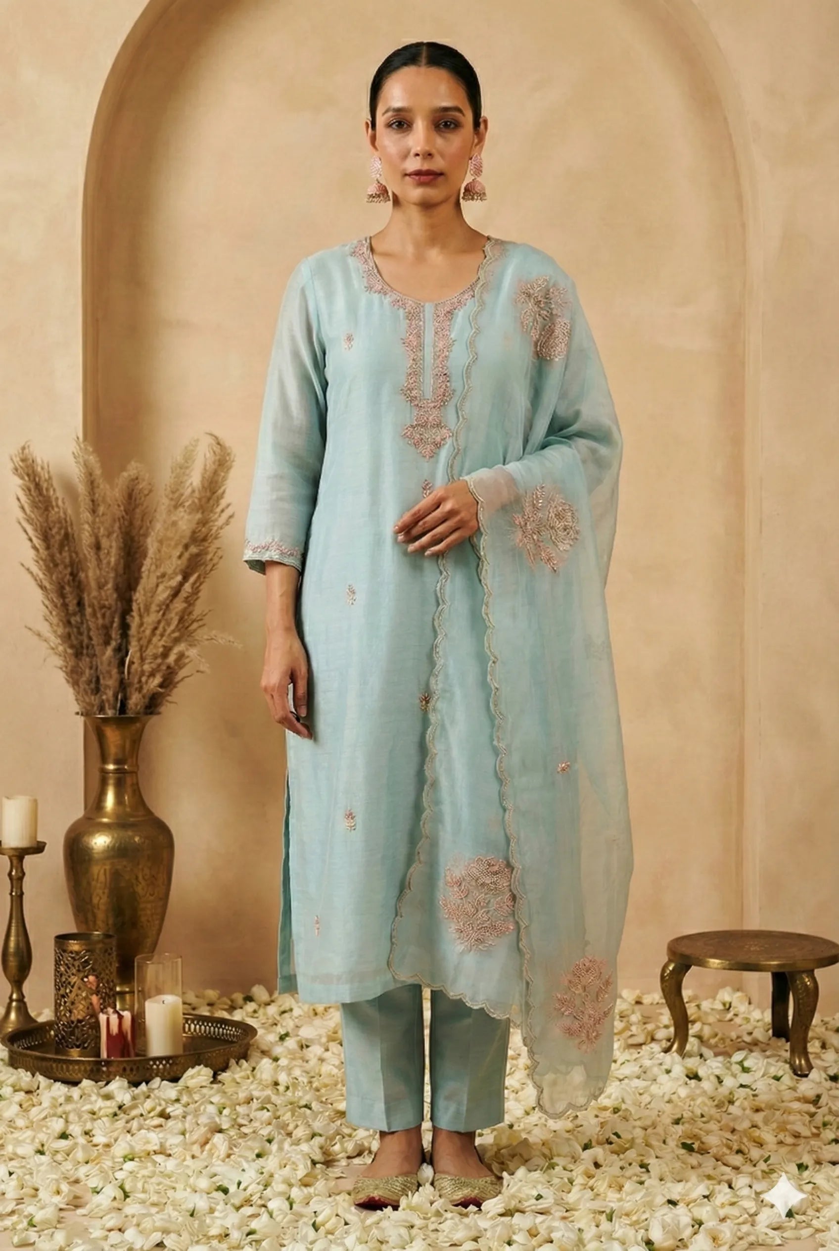 BLUE GLOW 3PC SET (K+B+D)