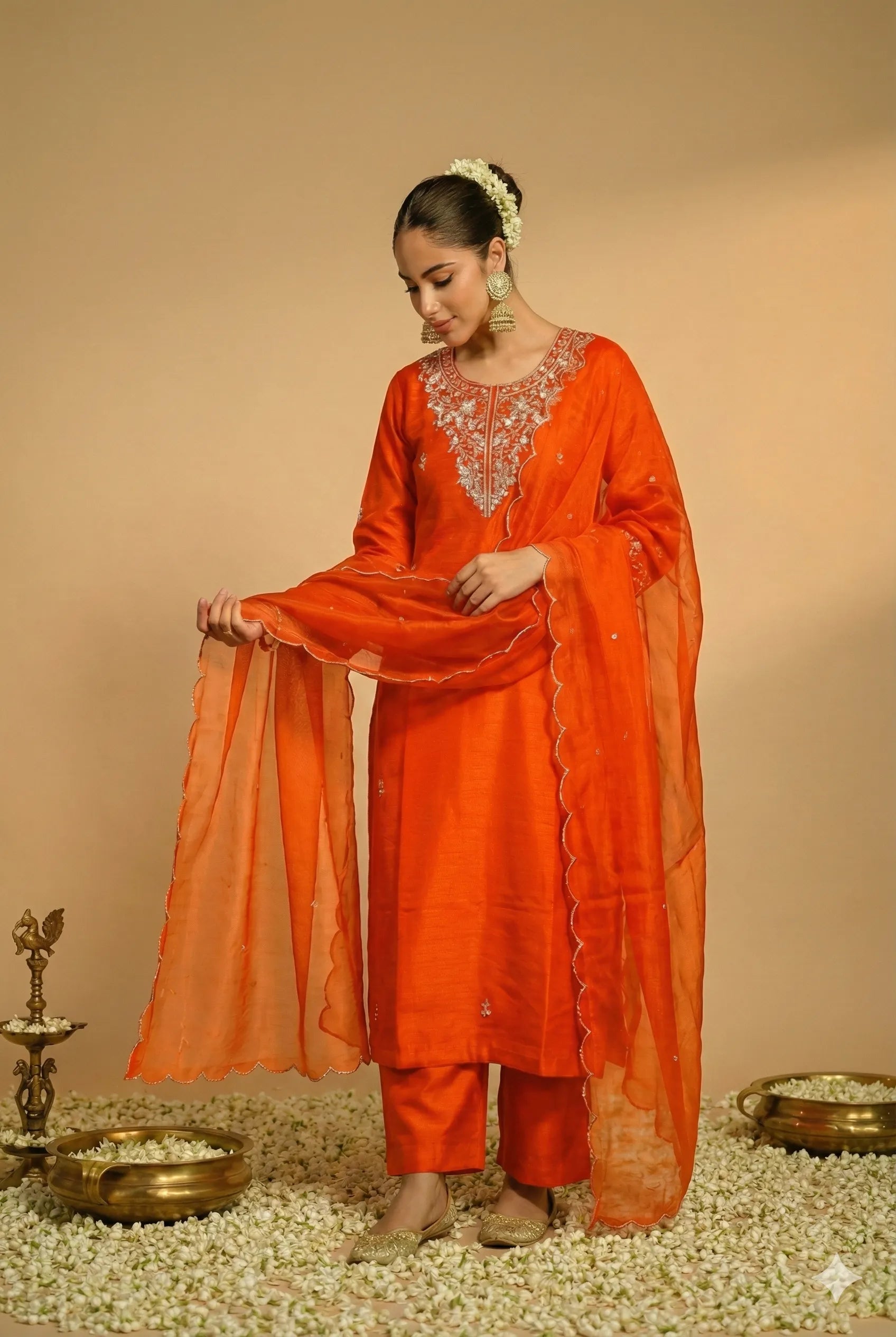 SUN ORANGE 3PC SET (K+B+D)