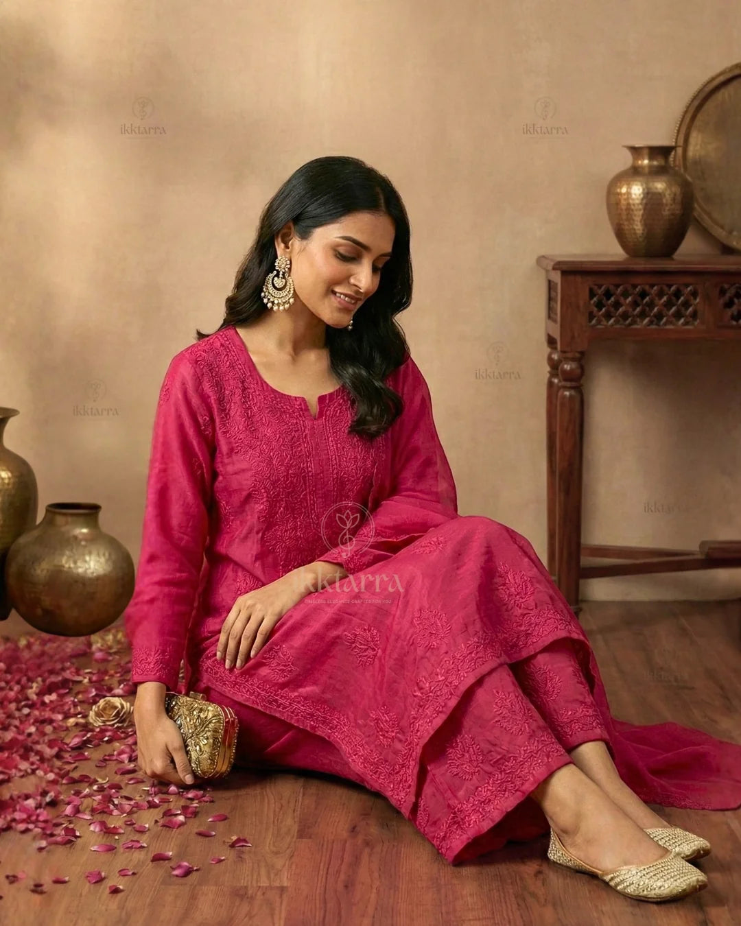 ROSE PINK 3PC SET (K+B+D)
