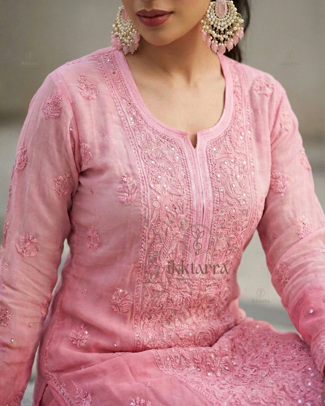 CHERRY BLOSSOM KURTA