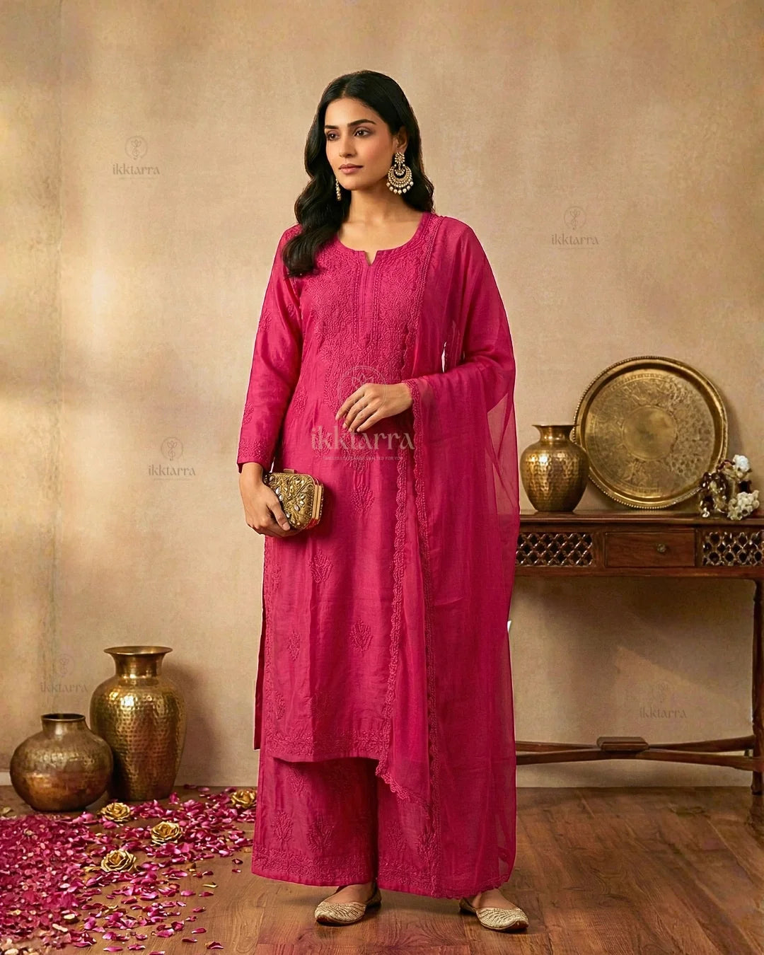 ROSE PINK 3PC SET (K+B+D)
